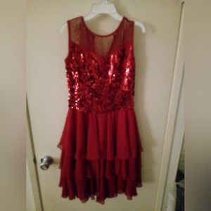 Red dress/dance costume